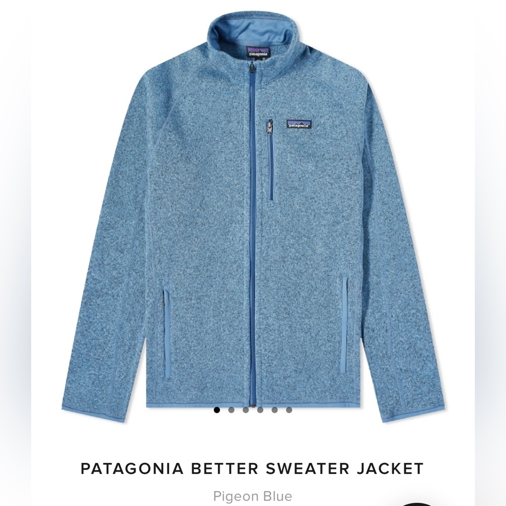 PATAGONIA BETTER SWEATER JACKET
Pigeon Blue
